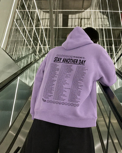 Stay Another Day (99 Reasons) Hoodie