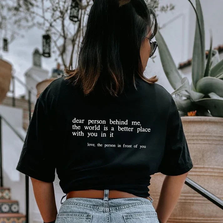 Dear Person T-Shirt (You are enough)